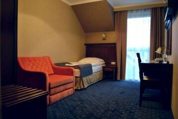 Фото номера Одноместный номер Отель Borowinowy Zdrój Hotel Wellness Spa &amp; Conference г. Супрасль 2
